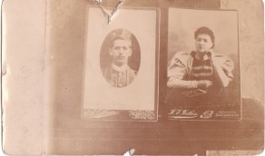 William Patchett Barker Jr & unknown lady