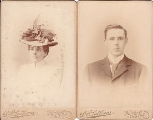 Mary Maude (nee Barker) & Herbert Wooliscroft. They lived in Buxton, Derbyshire